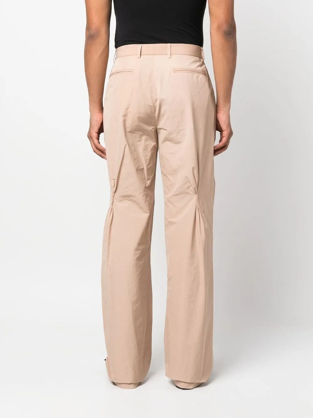 424 TAFFETA GATHERED TROUSERS