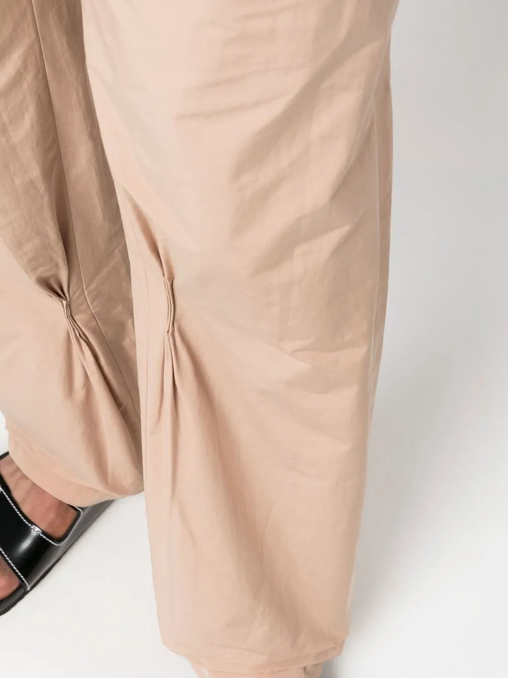 424 TAFFETA GATHERED TROUSERS