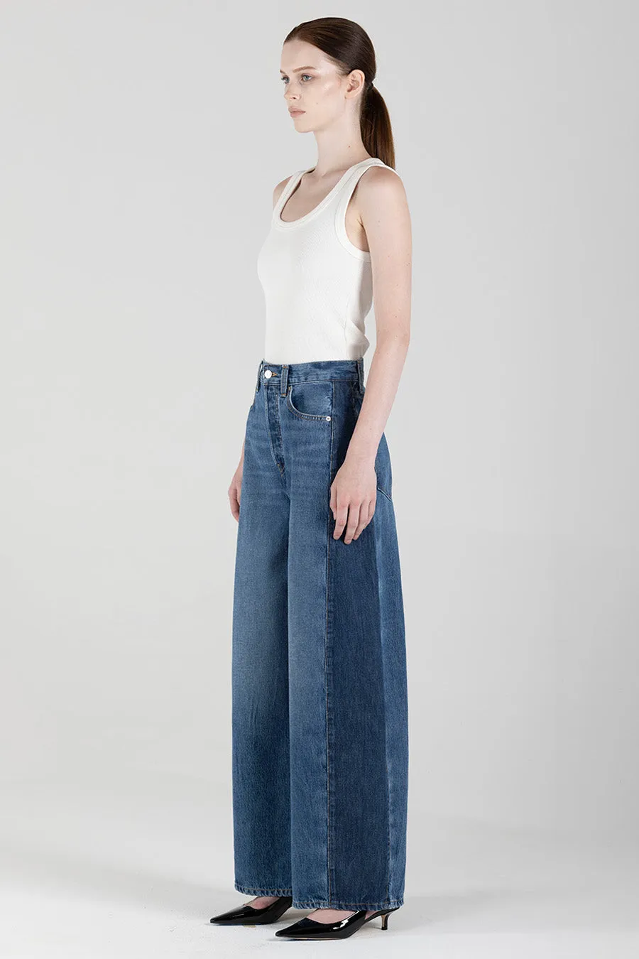 Arden Reworked Wide Leg - Boulder