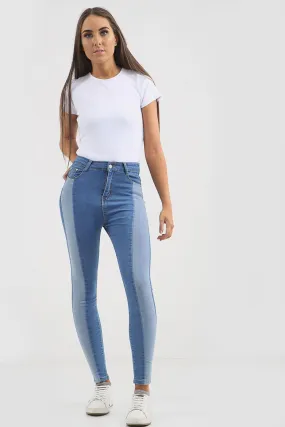 Blue High Waisted Jeans