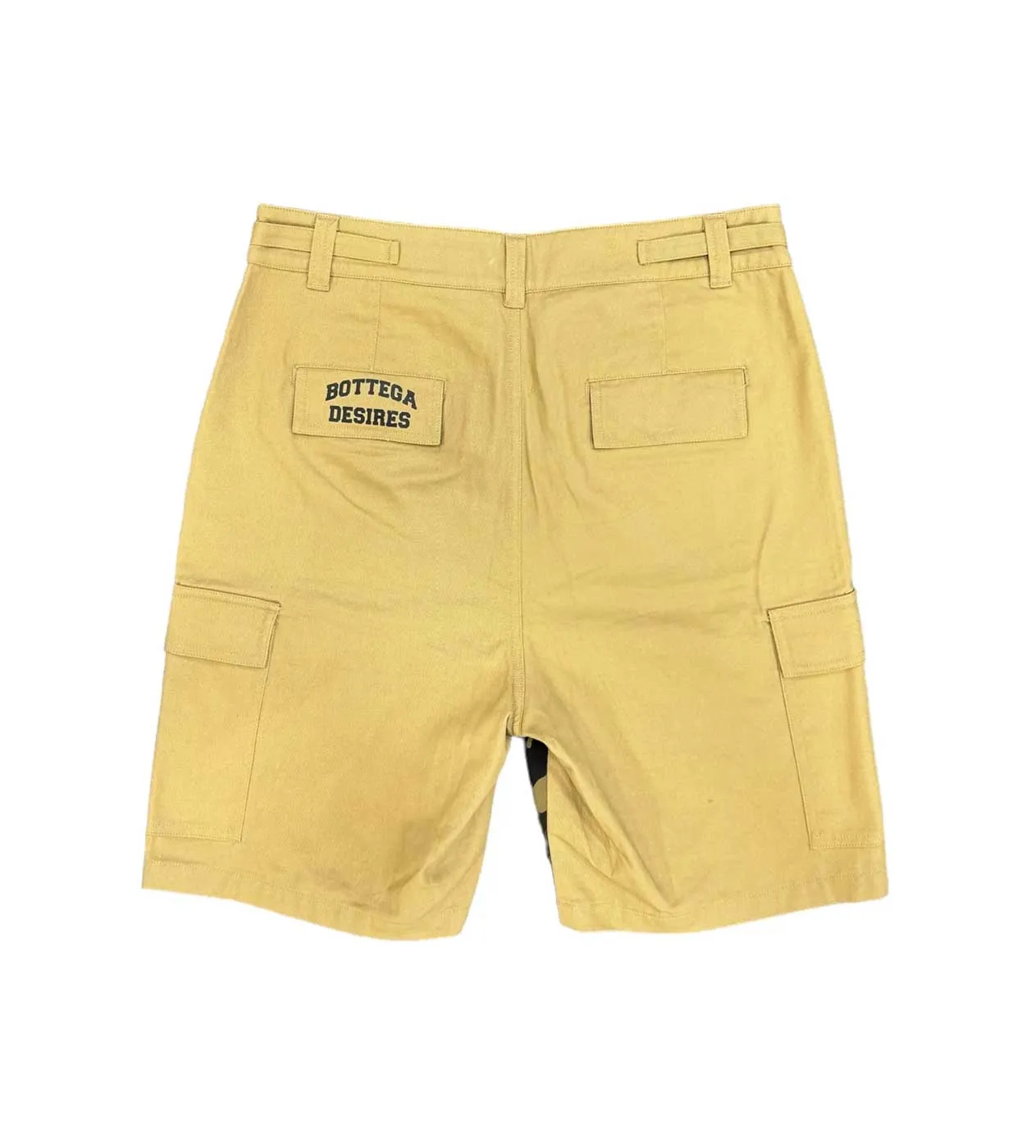 Bottega Desires Camo Cargo Shorts