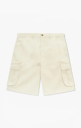 Butter Goods Field Cargo Shorts, Washed Bone