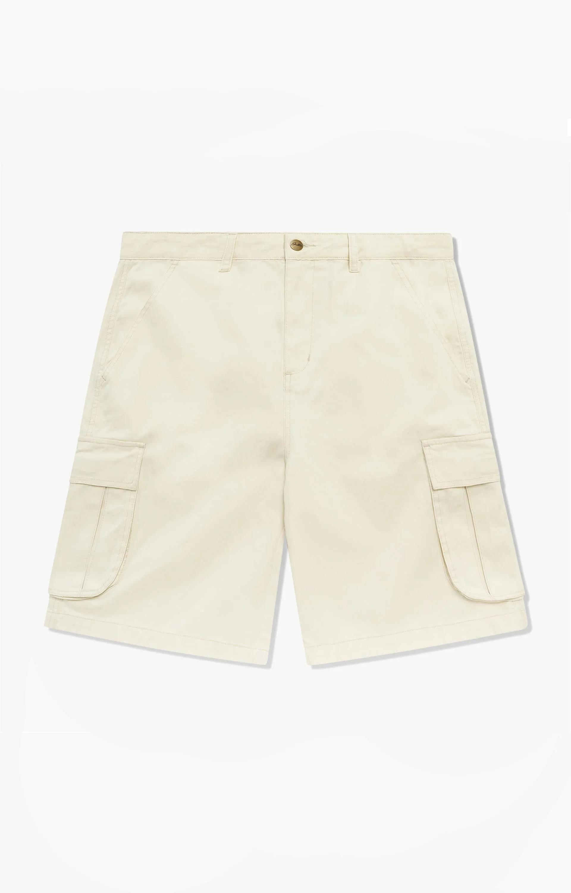 Butter Goods Field Cargo Shorts, Washed Bone