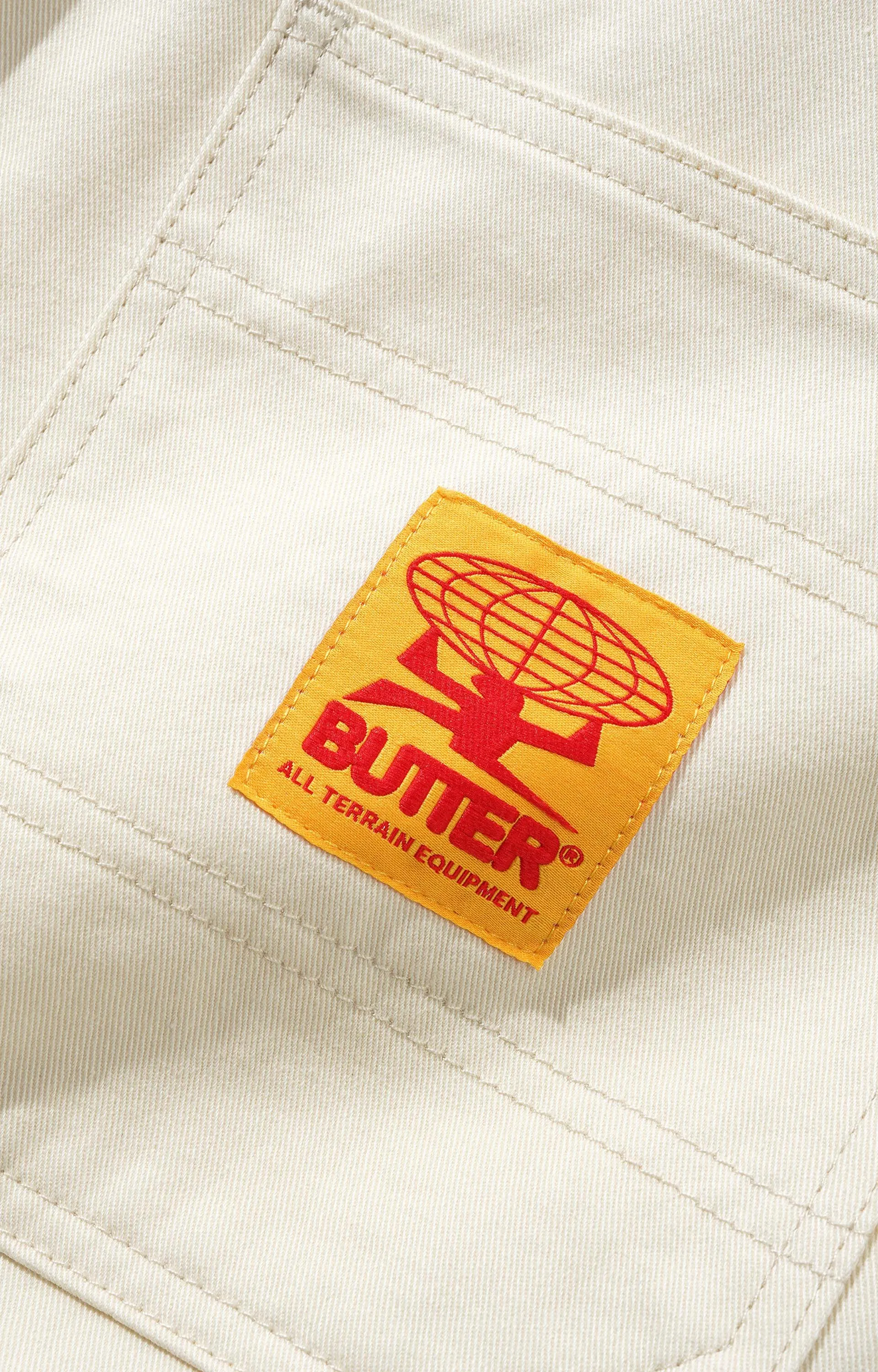 Butter Goods Field Cargo Shorts, Washed Bone