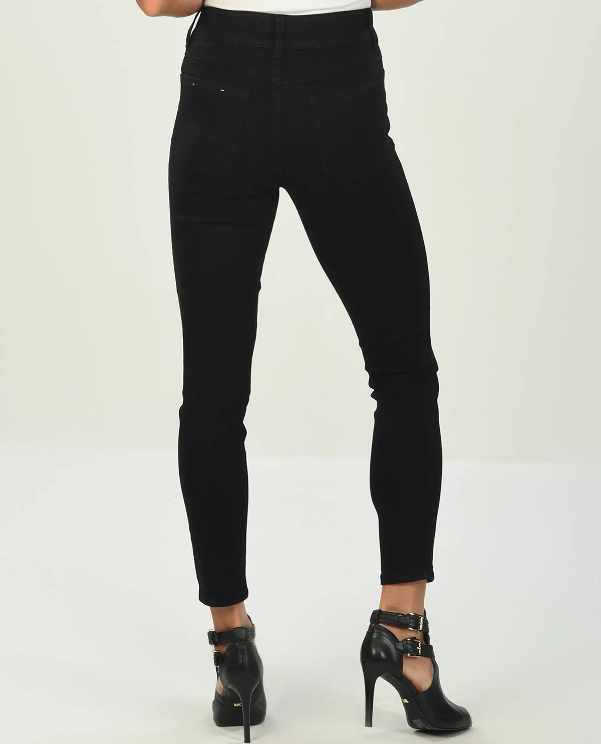 D Jeans Double Button Skinny Jean