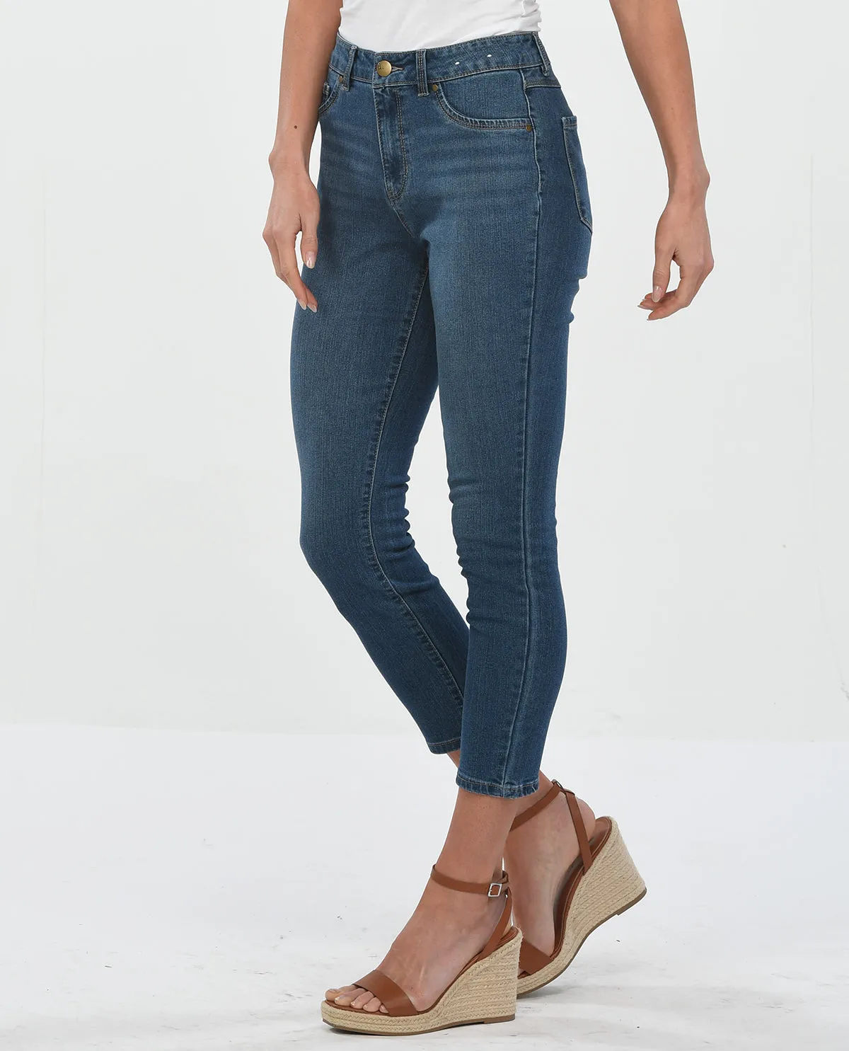 D Jeans Skinny Ankle Jean