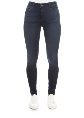 Dark Denim 'Florence' Warner Skinny Jeans