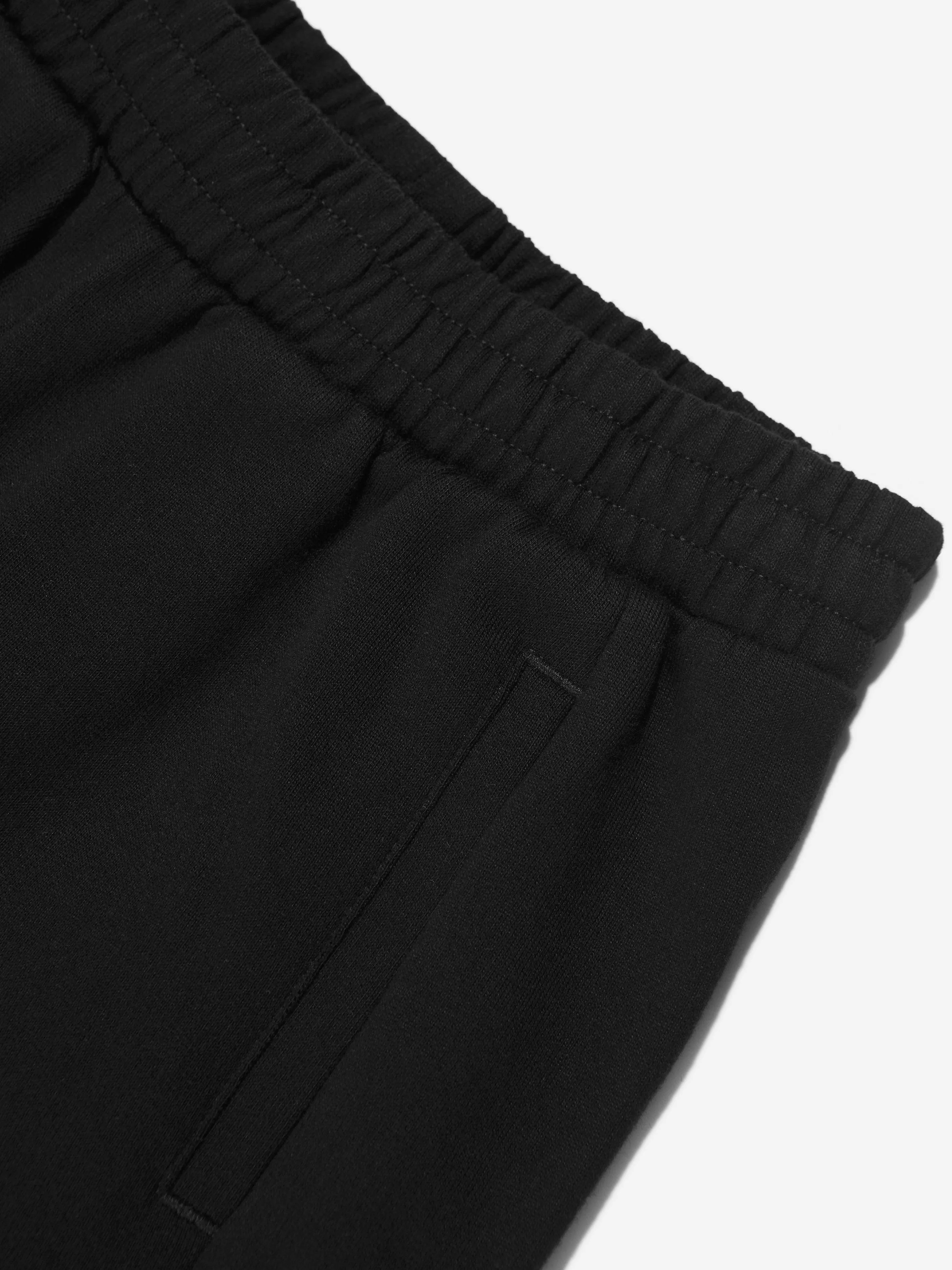 EA7 Emporio Armani Boys Oversized Logo Bermuda Shorts in Black