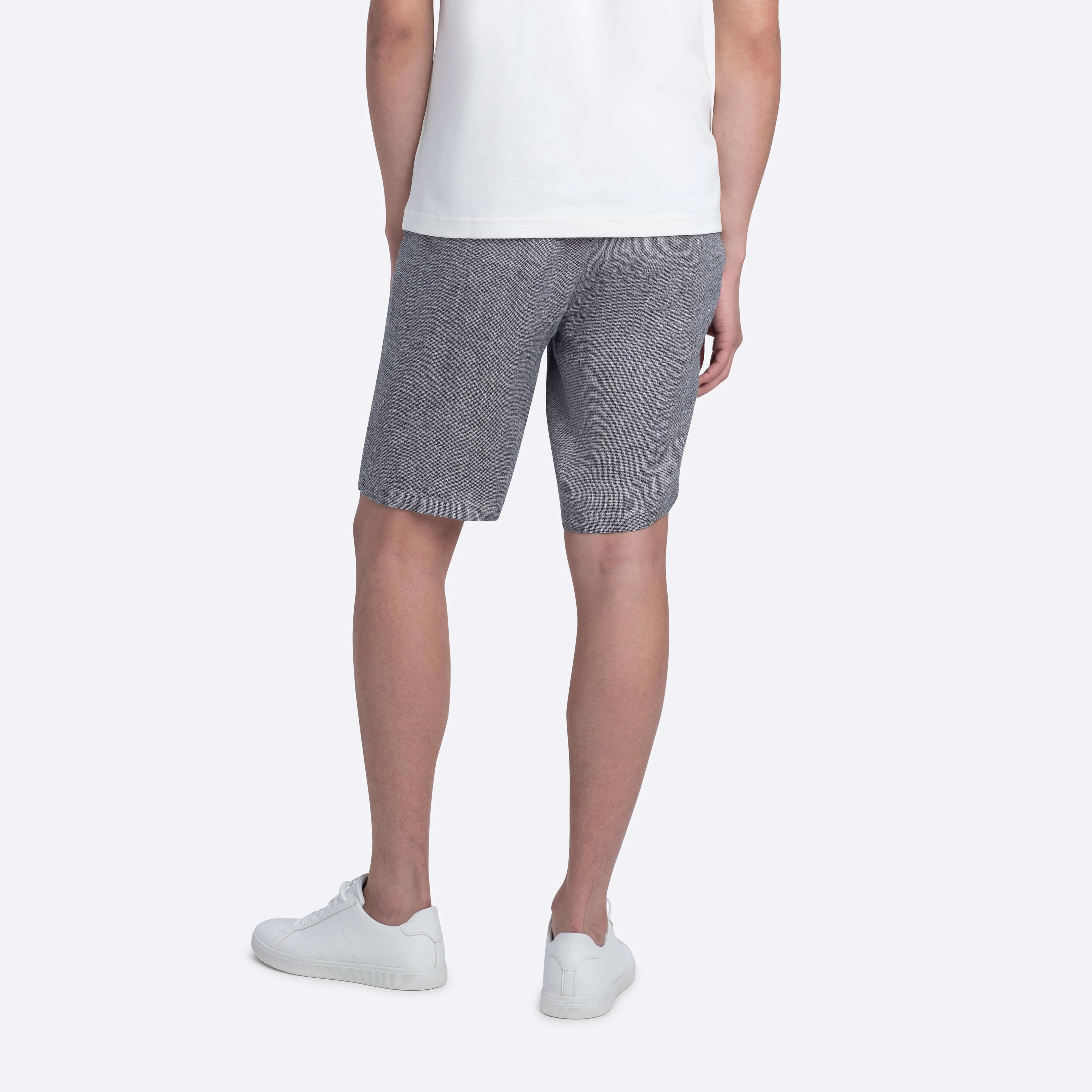 Flat Front Bermuda Shorts