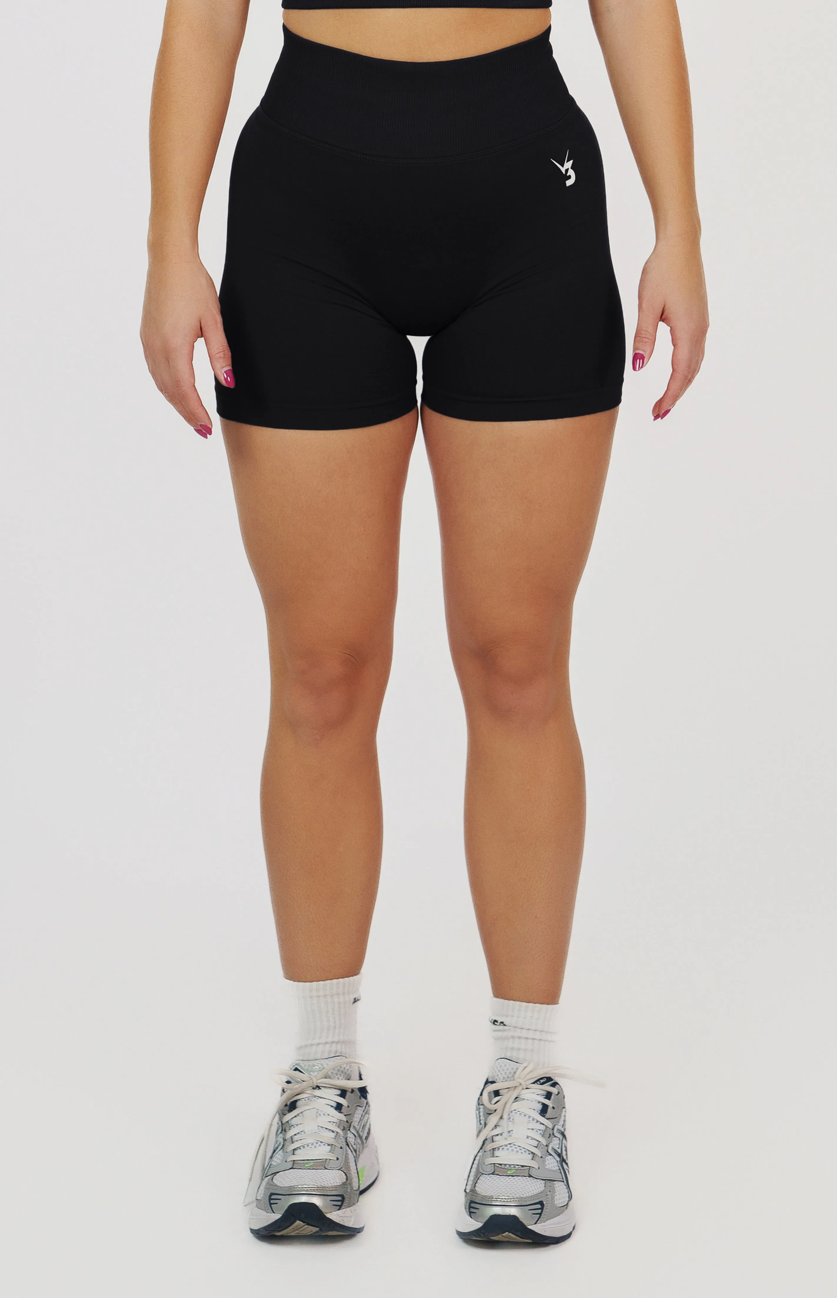 Form Seamless Scrunch Shorts - Black