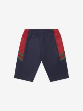 Gucci Baby Boys Bermuda Shorts in Navy