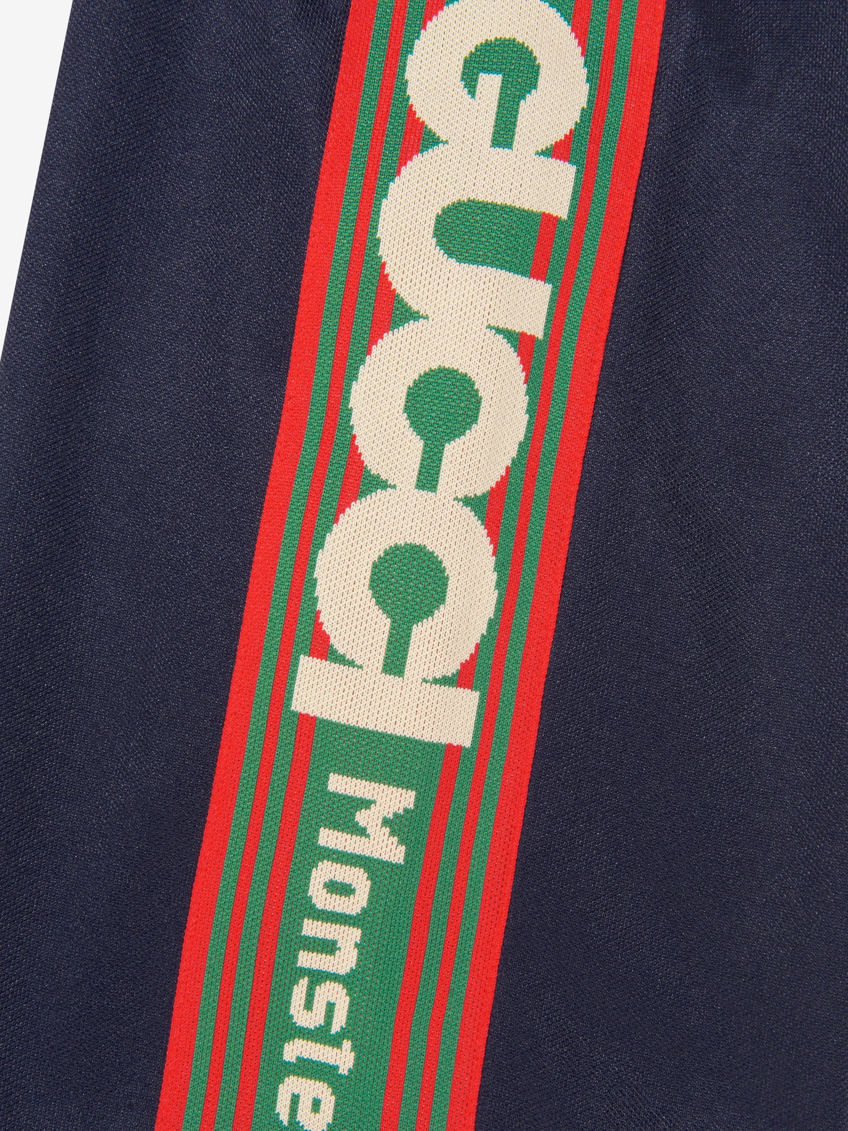 Gucci Boys Logo Bermuda Shorts in Navy