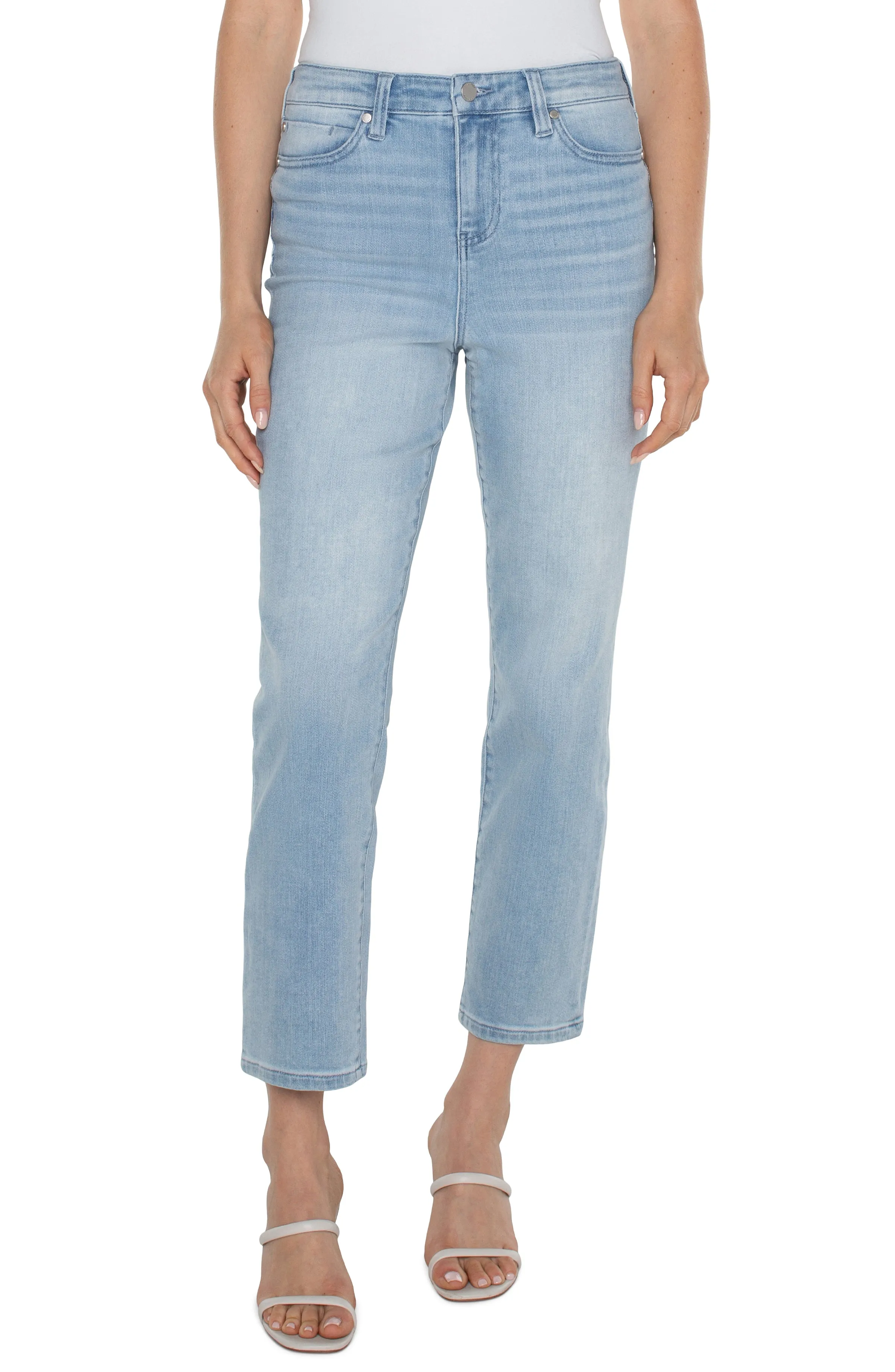 High Rise Non-Skinny Skinny Jeans