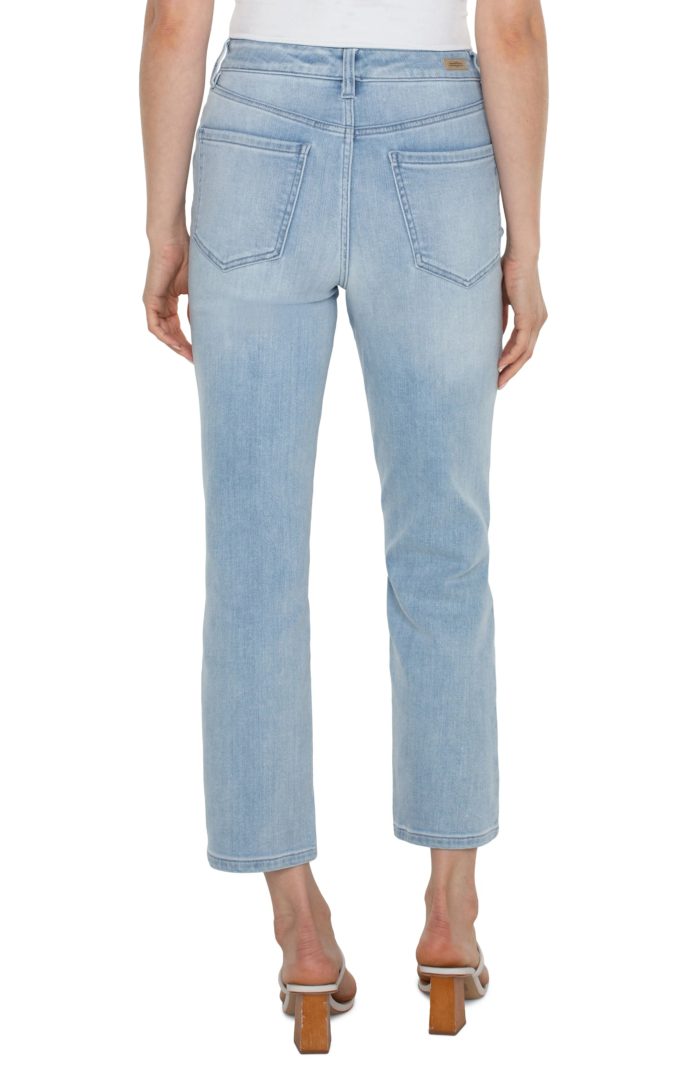 High Rise Non-Skinny Skinny Jeans