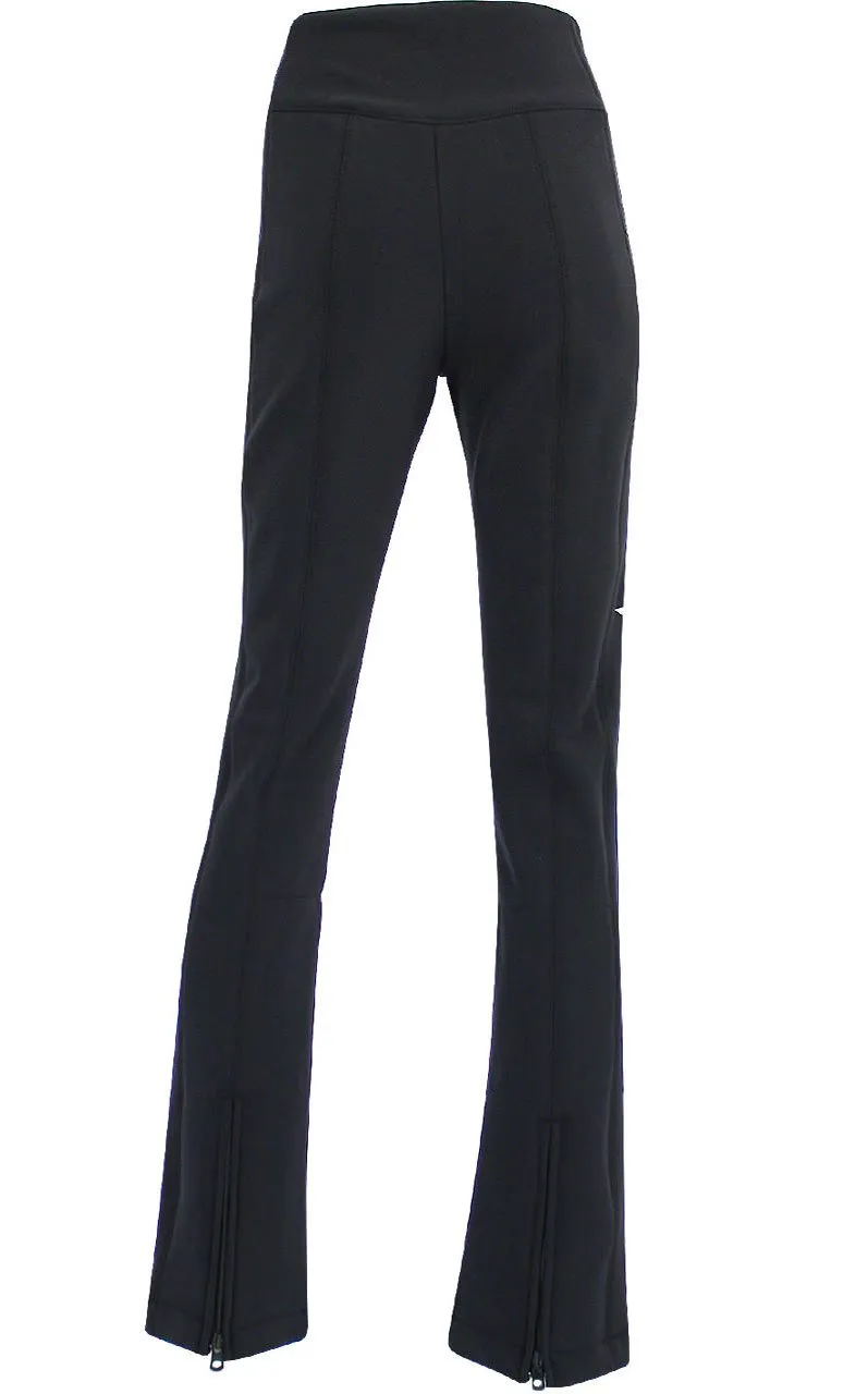 High Society Lani Softshell Ski Pant in Black and Silver