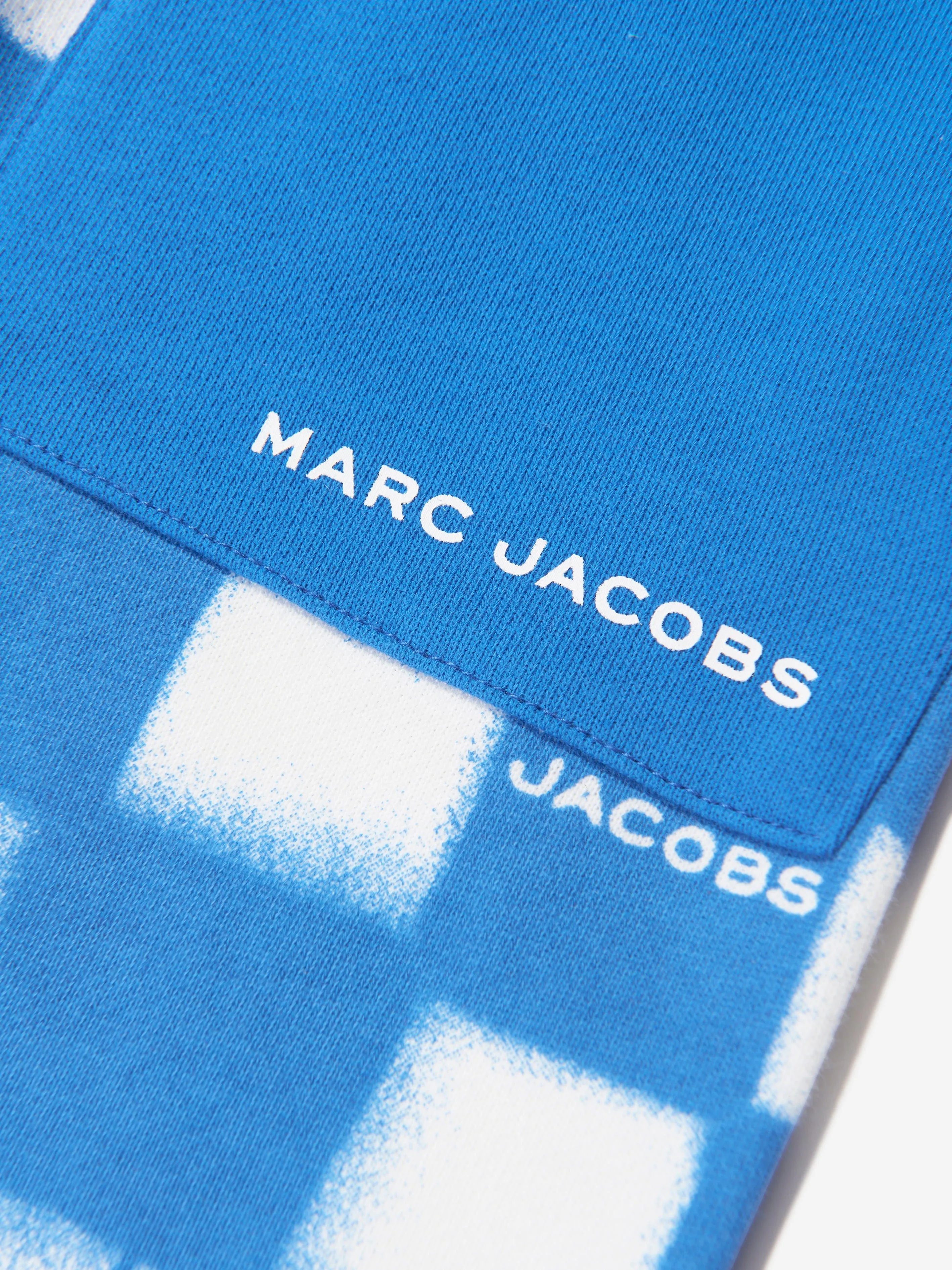 MARC JACOBS Boys Checked Bermuda Shorts in Blue