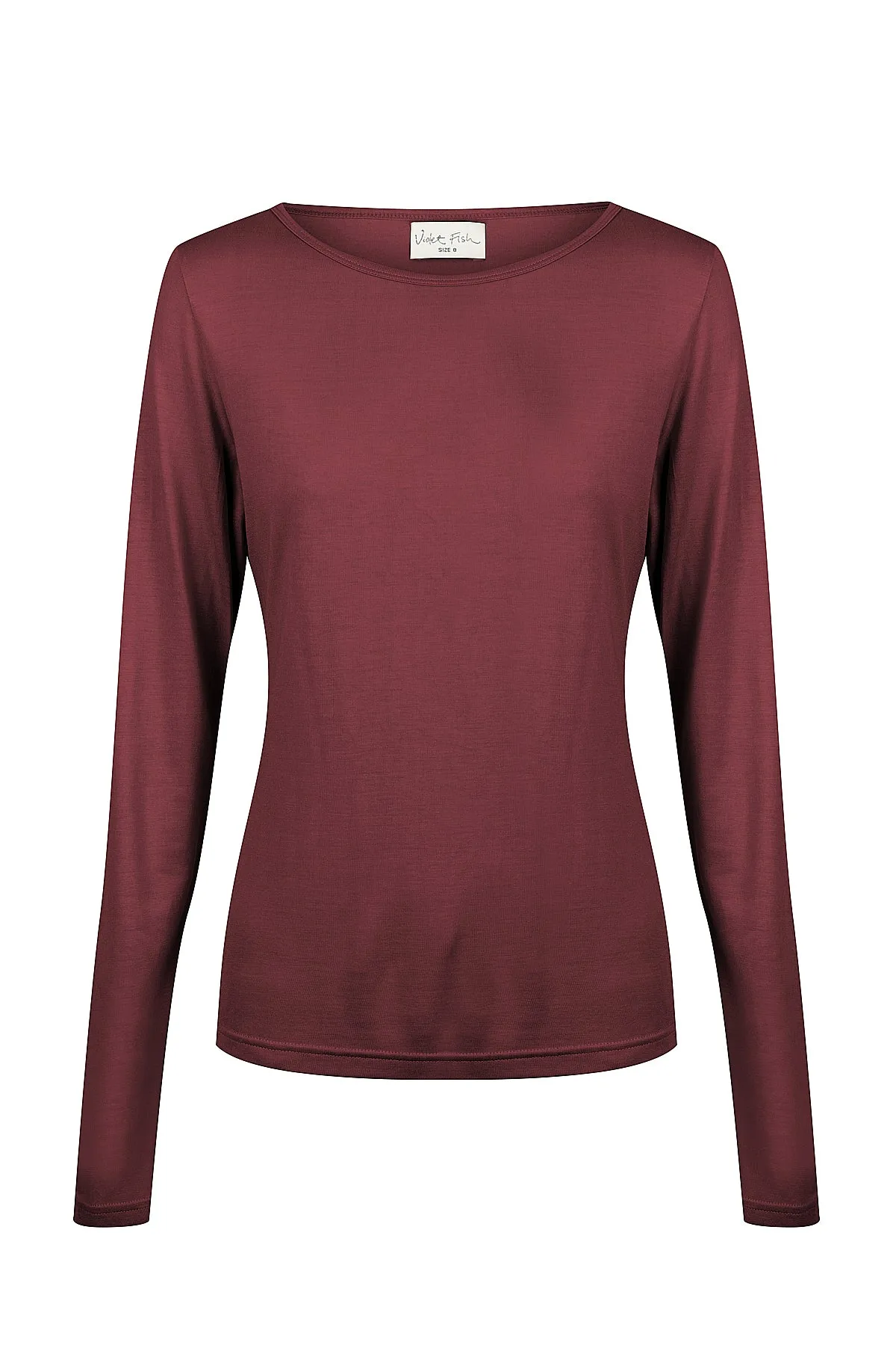 Marseille Long sleeve Tee - Wine