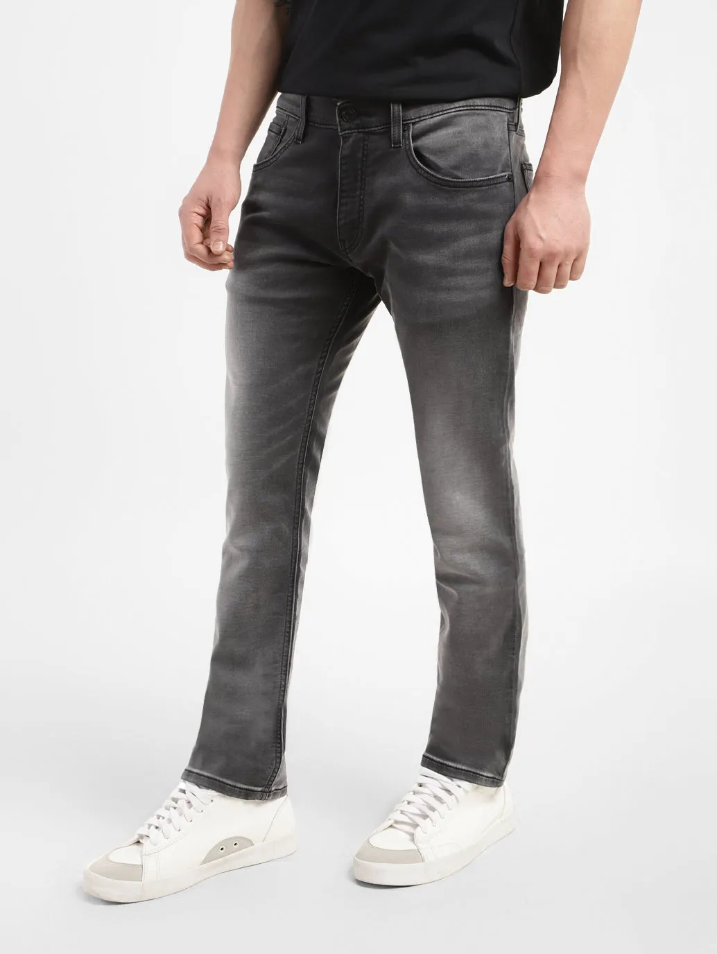 Men's 65504 Grey Skinny Fit Jeans