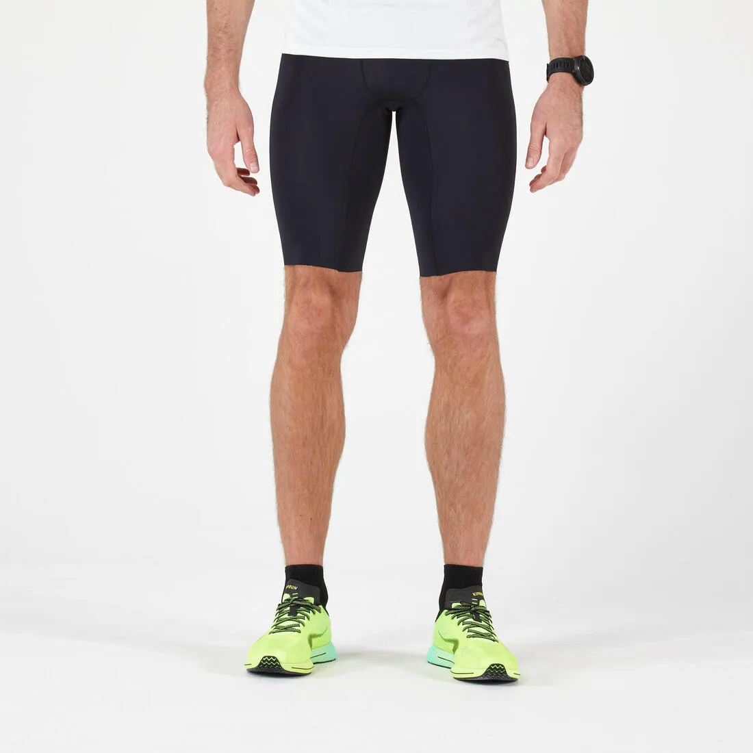 Men's Running Tight Shorts - black