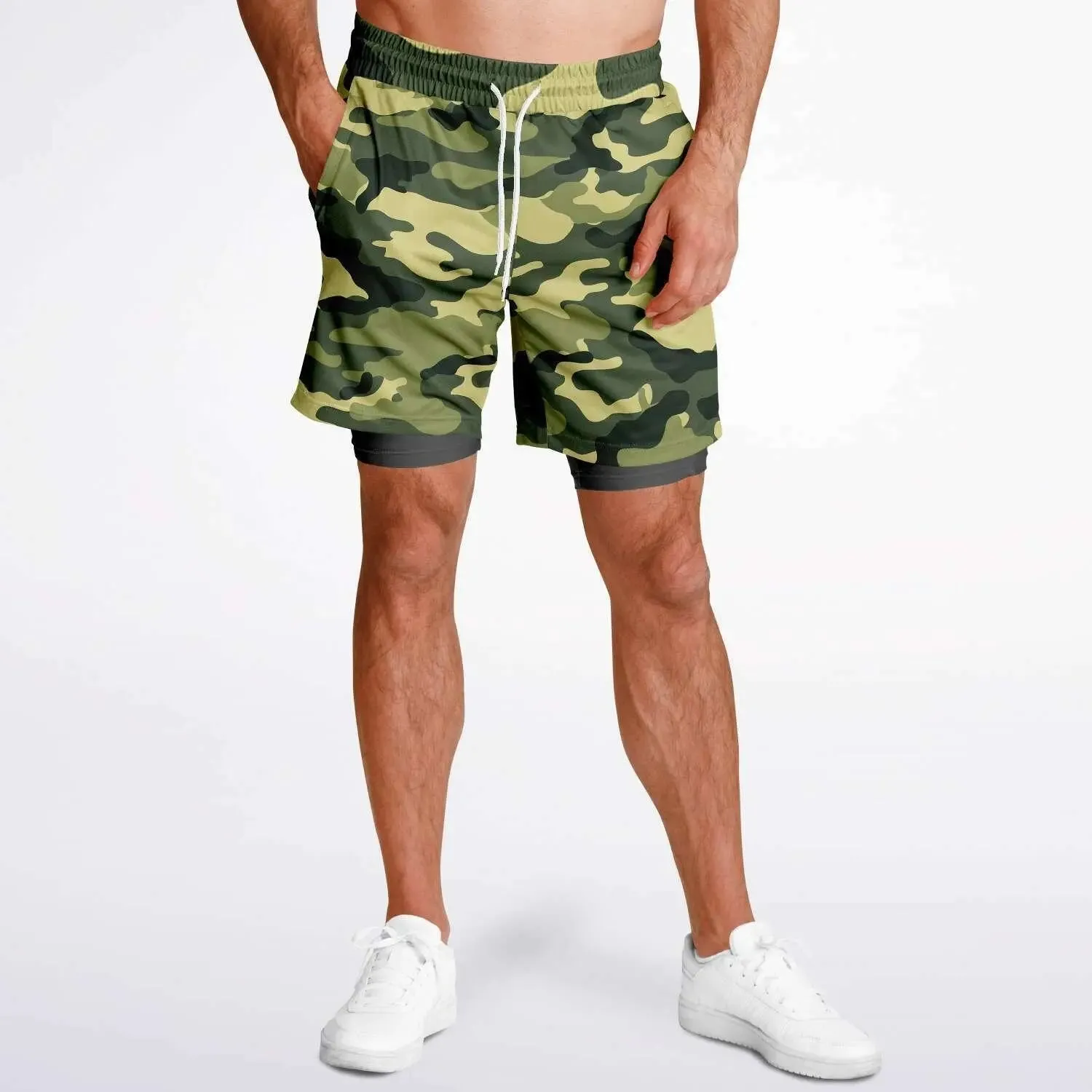 Misha Army sports Short Hidden pocket