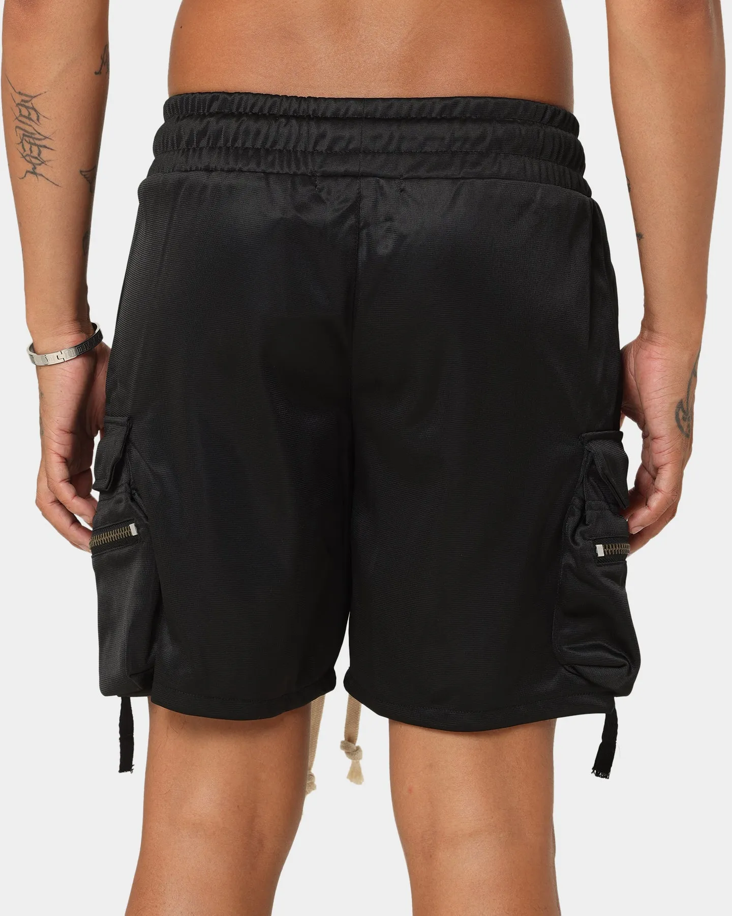 MNML Tactical Cargo Shorts Black