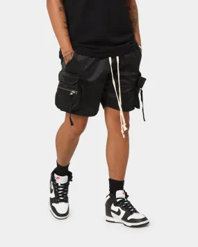 MNML Tactical Cargo Shorts Black