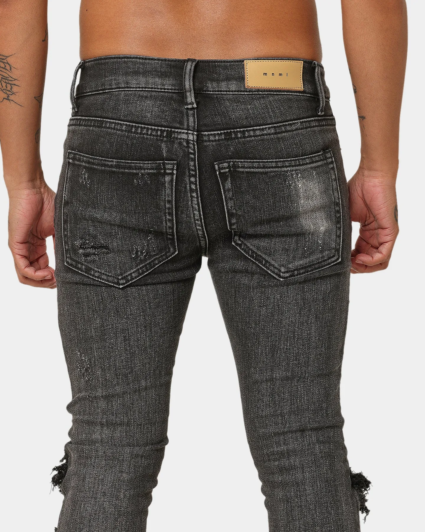 MNML X162 Stretch Denim Jeans Black