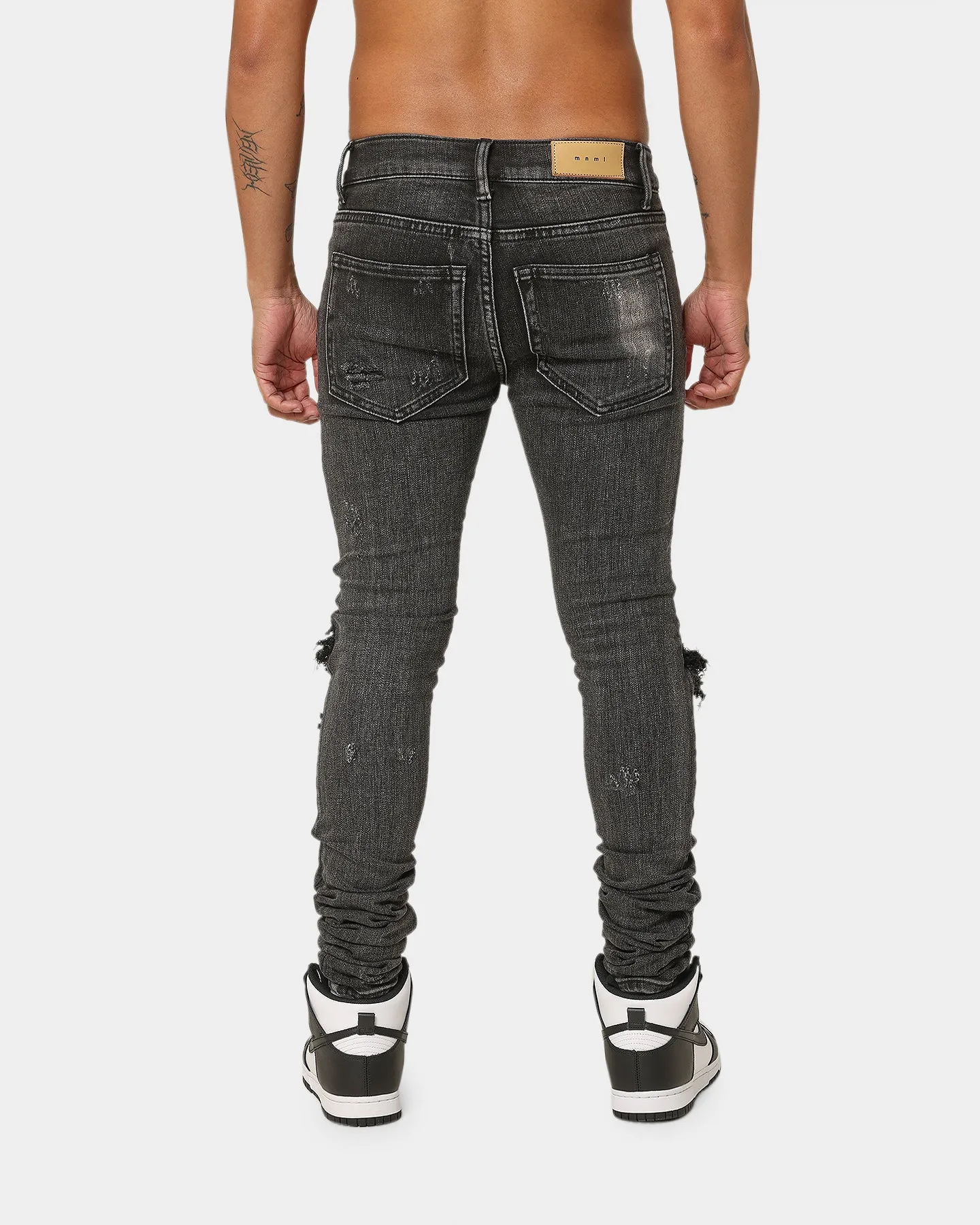 MNML X162 Stretch Denim Jeans Black