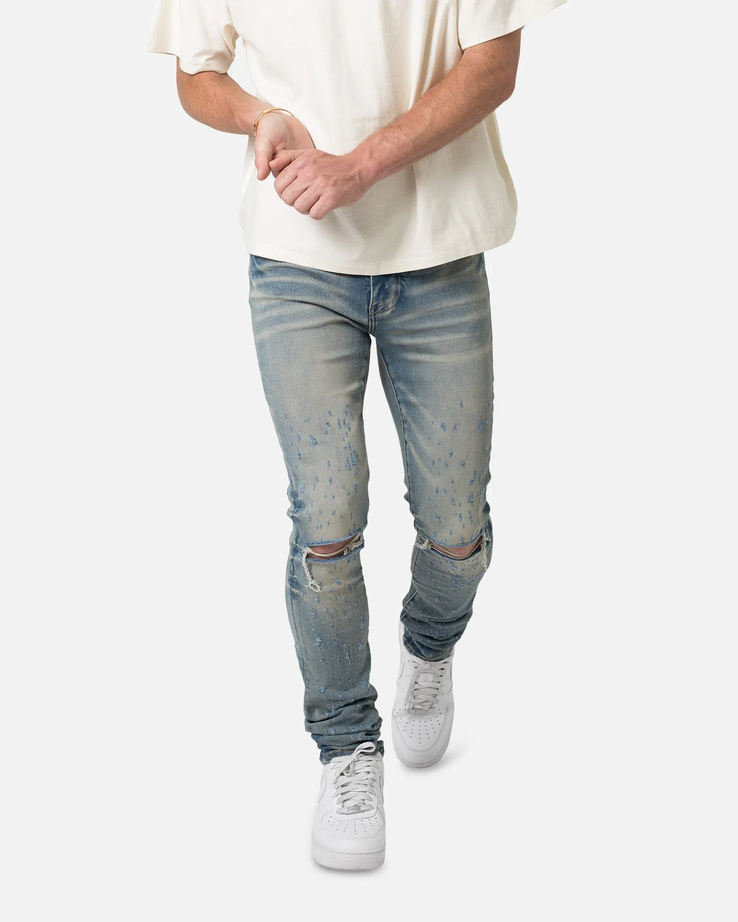 MNML X502 Skinny Denim Jeans Blue