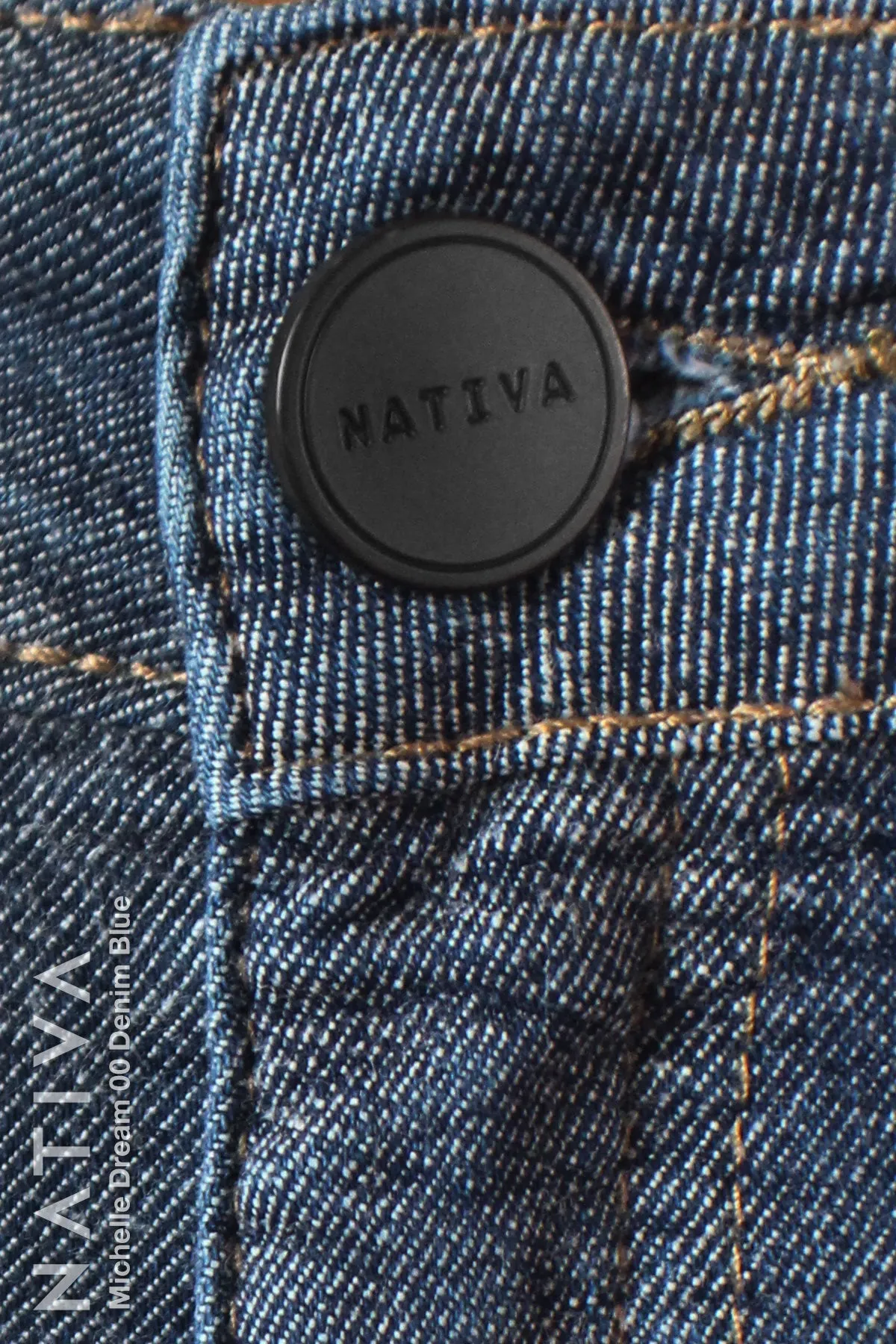 NATIVA, STRETCH JEANS. MICHELLE DREAM 00 DENIM BLUE,  High Shaping Capacity, Ultra Comfy, 24-Hour Wear, Hi-Rise Super Skinny Jeans