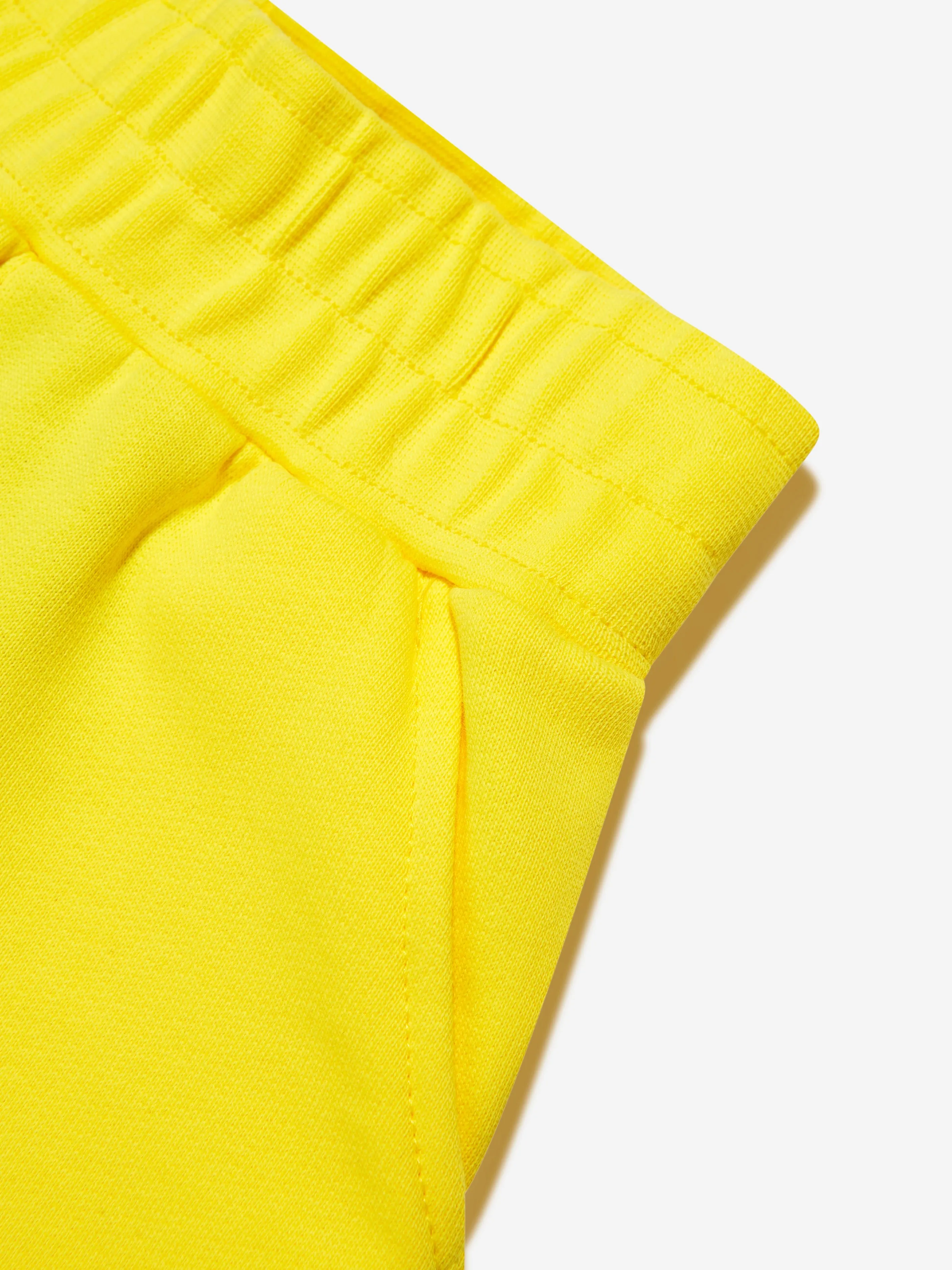 Neil Barrett Boys Thunderblot Bermuda Shorts in Yellow