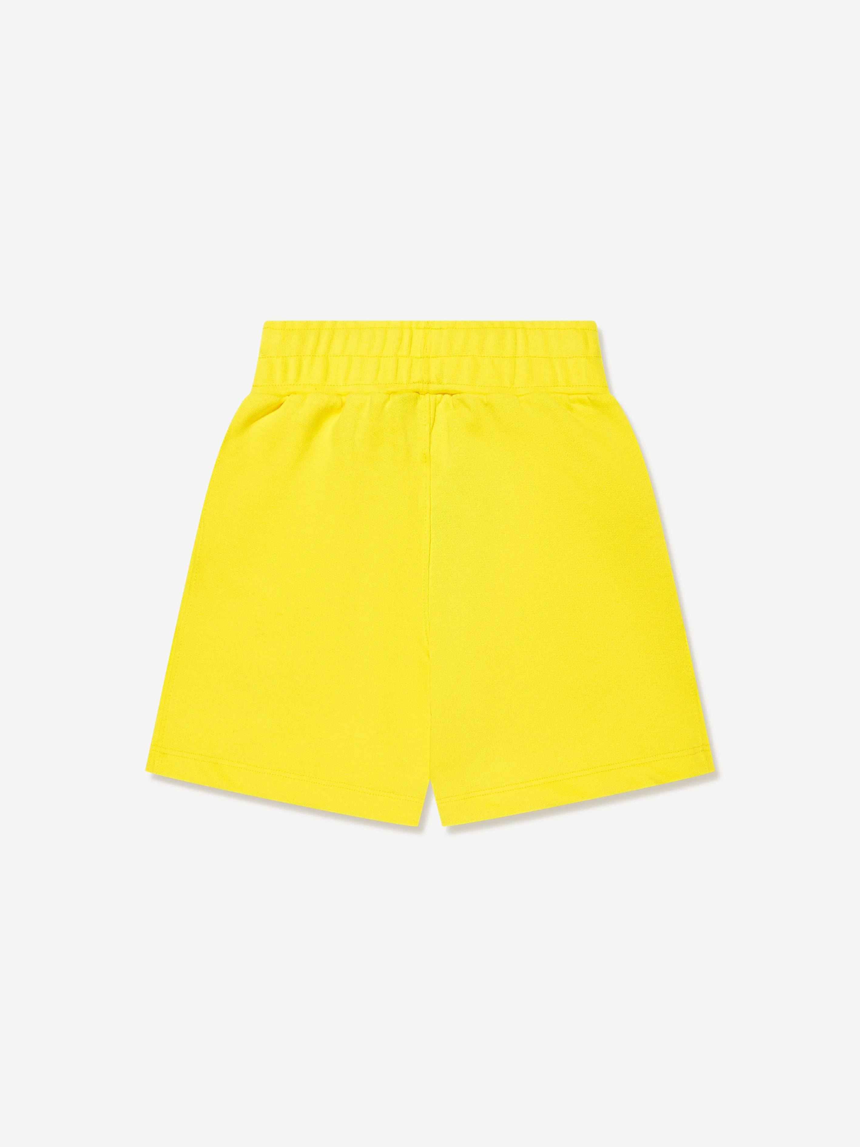 Neil Barrett Boys Thunderblot Bermuda Shorts in Yellow