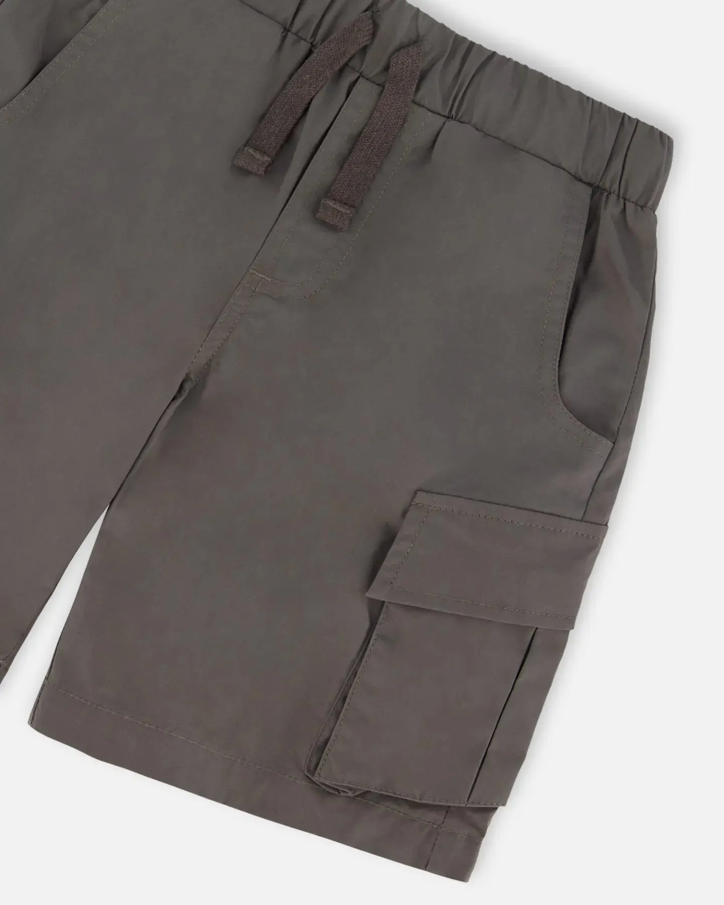 Parachute Cargo Pocket Shorts Dark Gray