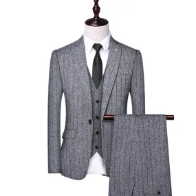 Pologize™ Striped Formal Suit