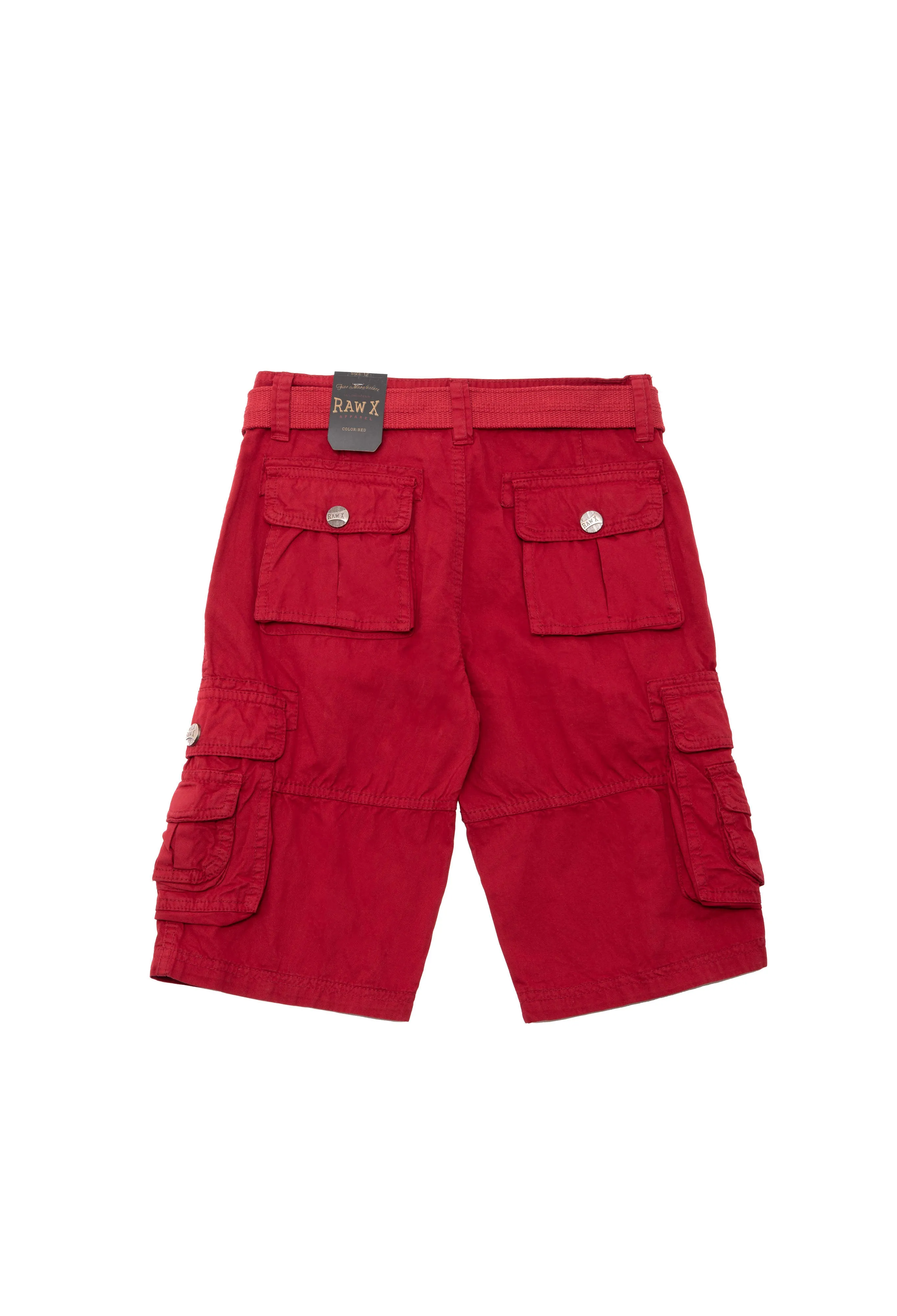 Raw X Boy's Twilled Cargo Shorts