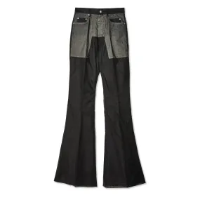 Rick Owens - Men's Lido Bolan Bootcut Trousers - (Black)