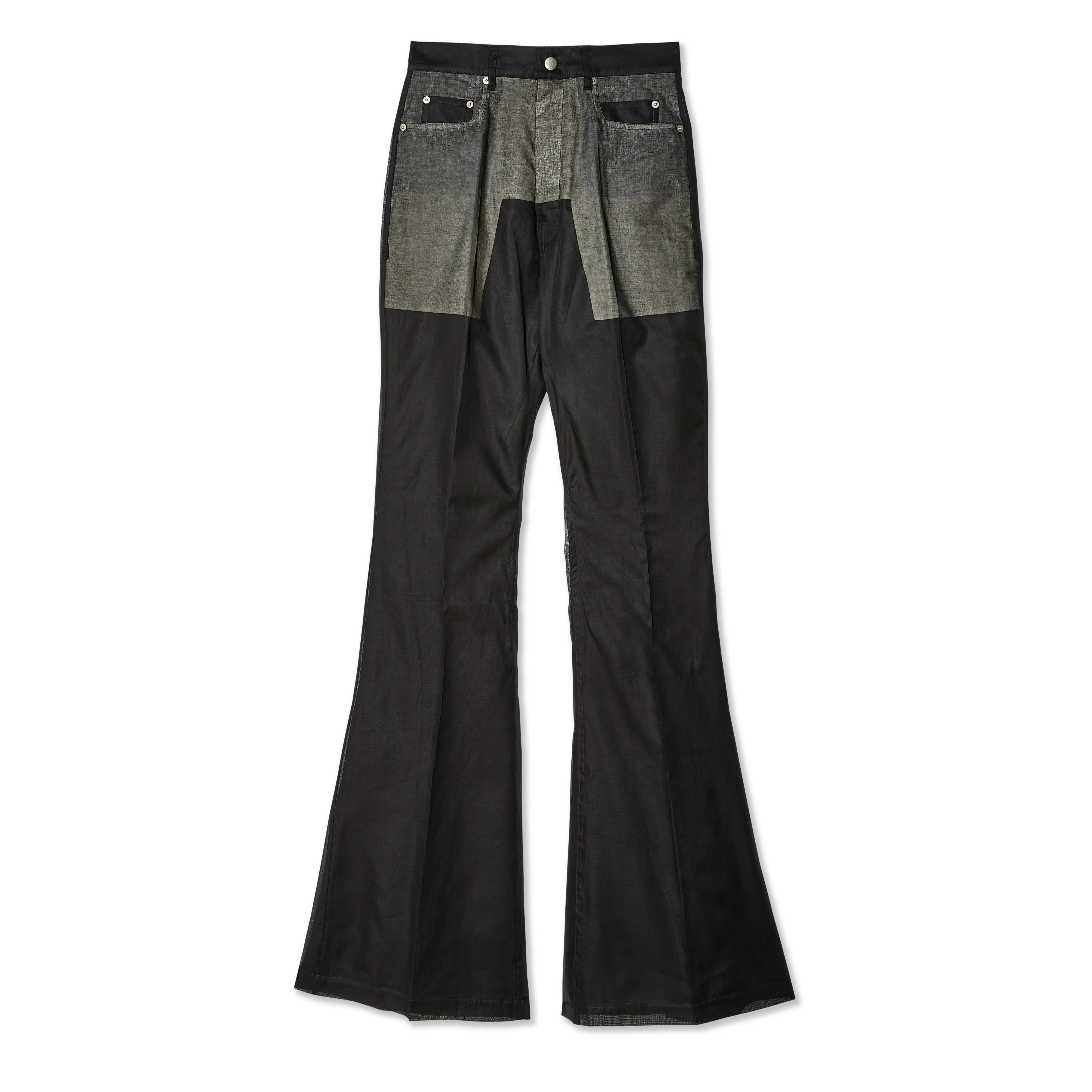 Rick Owens - Men's Lido Bolan Bootcut Trousers - (Black)