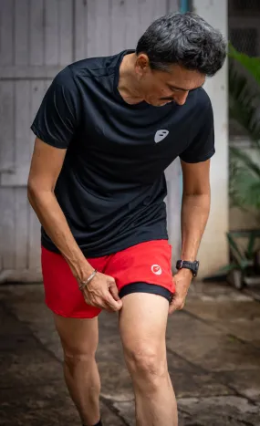 Running Shorts | 5 inch | Mens | Fire