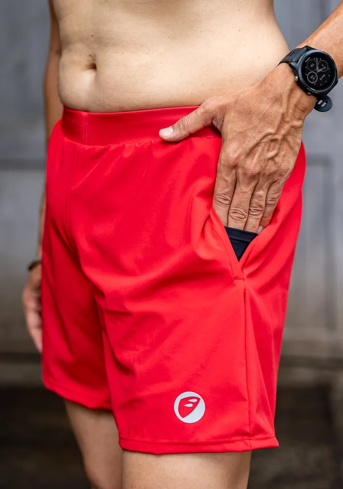 Running Shorts | 5 inch | Mens | Fire