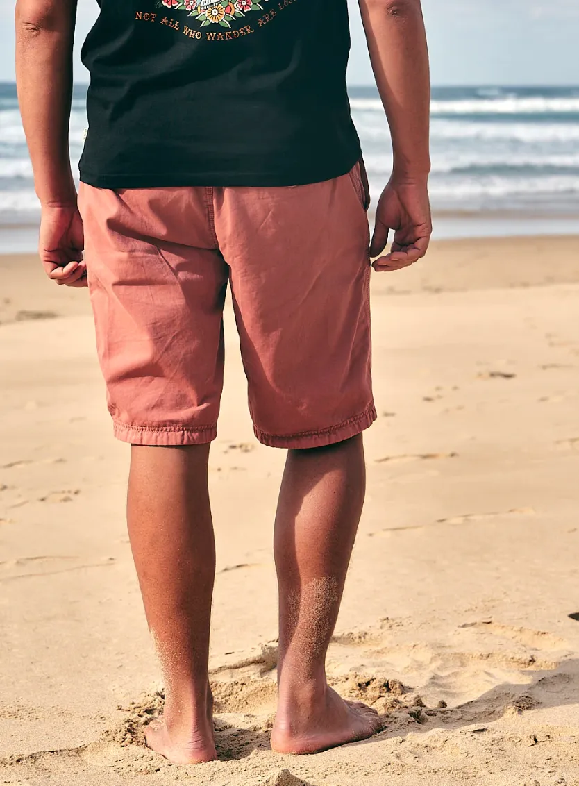 Saltrock Sennen - Mens Chino Shorts - Pink