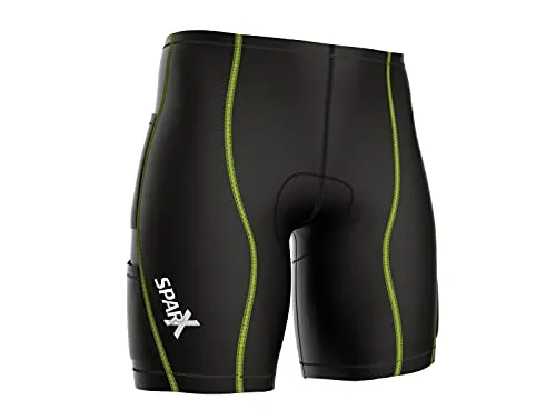 Sparx Energy Compression Triathlon Short Tri Cycling Short Bike Swim Run 7060