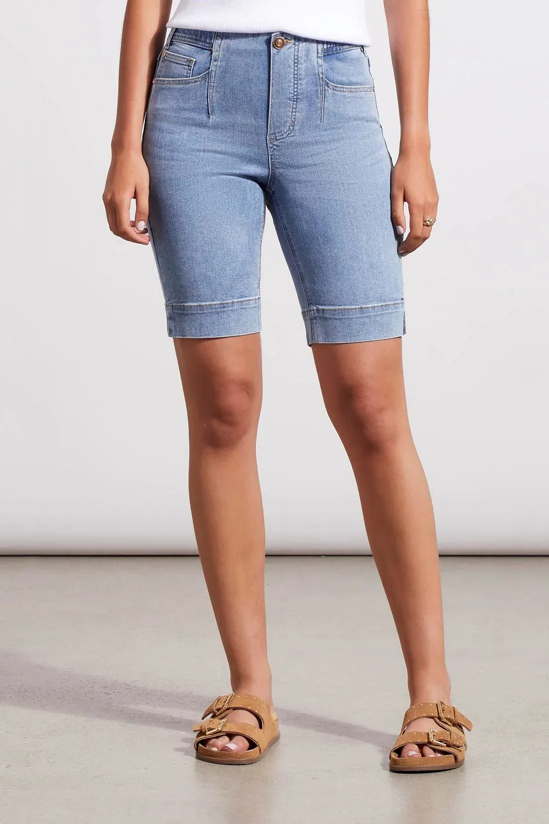 Tribal | Audrey Icon Pull-On Bermuda Jeans | Women's