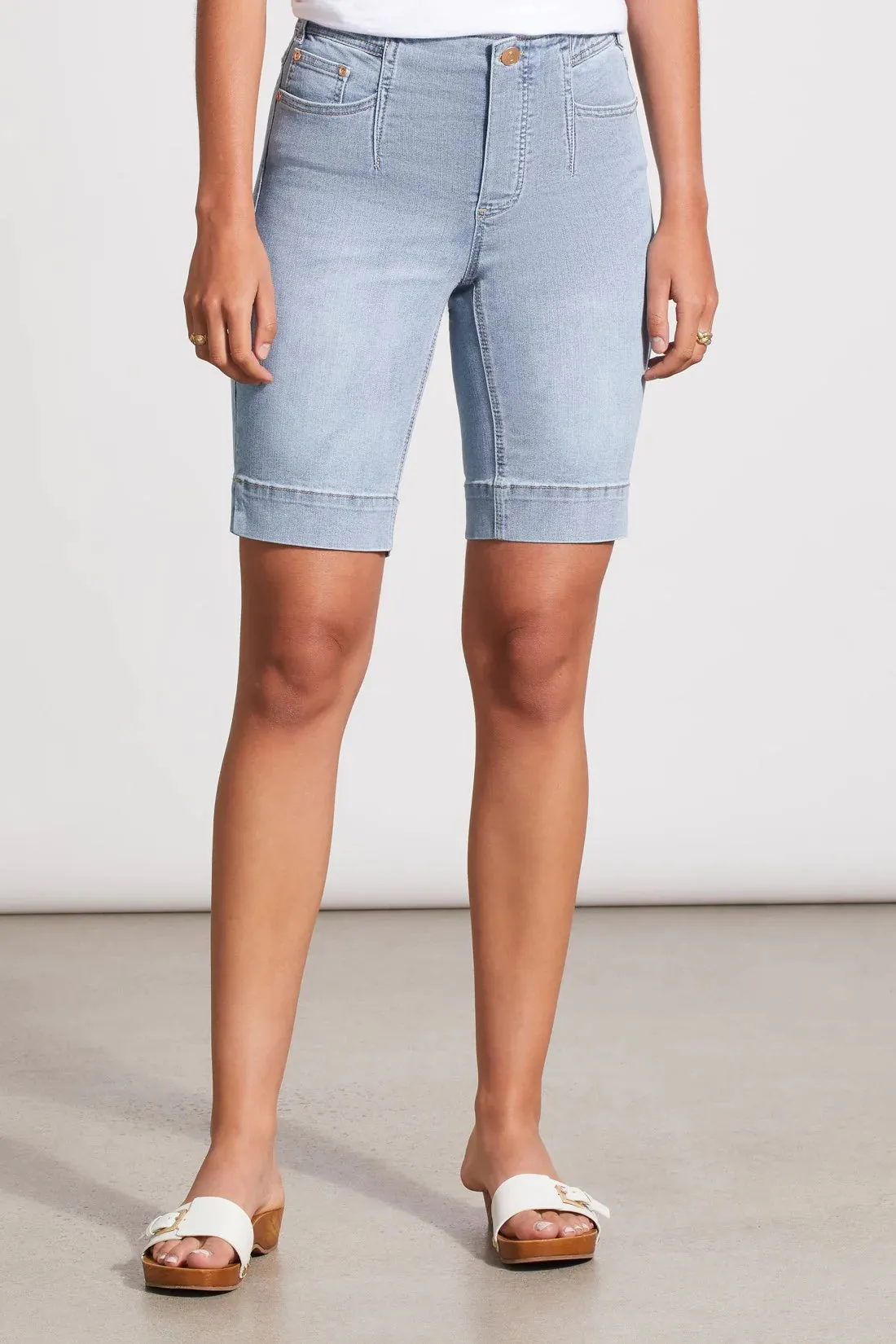 Tribal | Audrey Icon Pull-On Bermuda Jeans | Women's