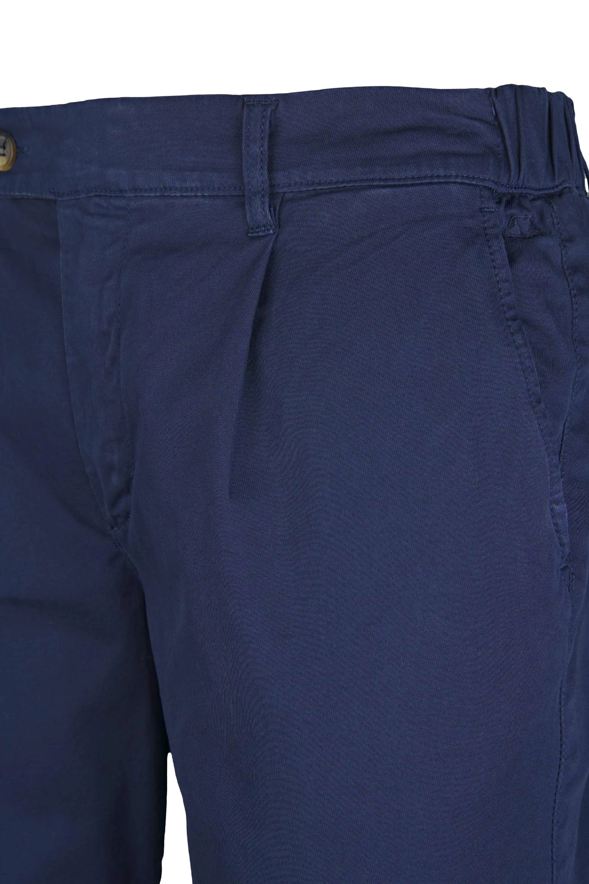 Twill Stretch Cotton Trousers