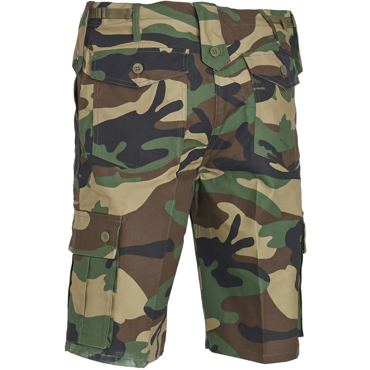 US Woodland Camo Combat Shorts