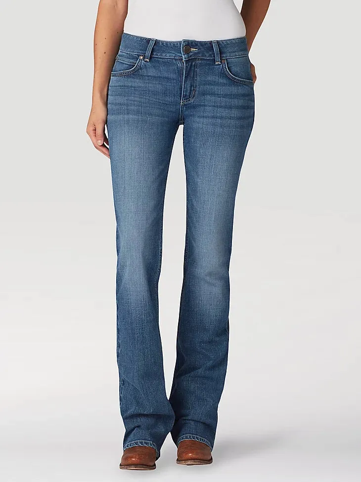 Wrangler Retro Women's Mae Boot Cut Jean In Megan