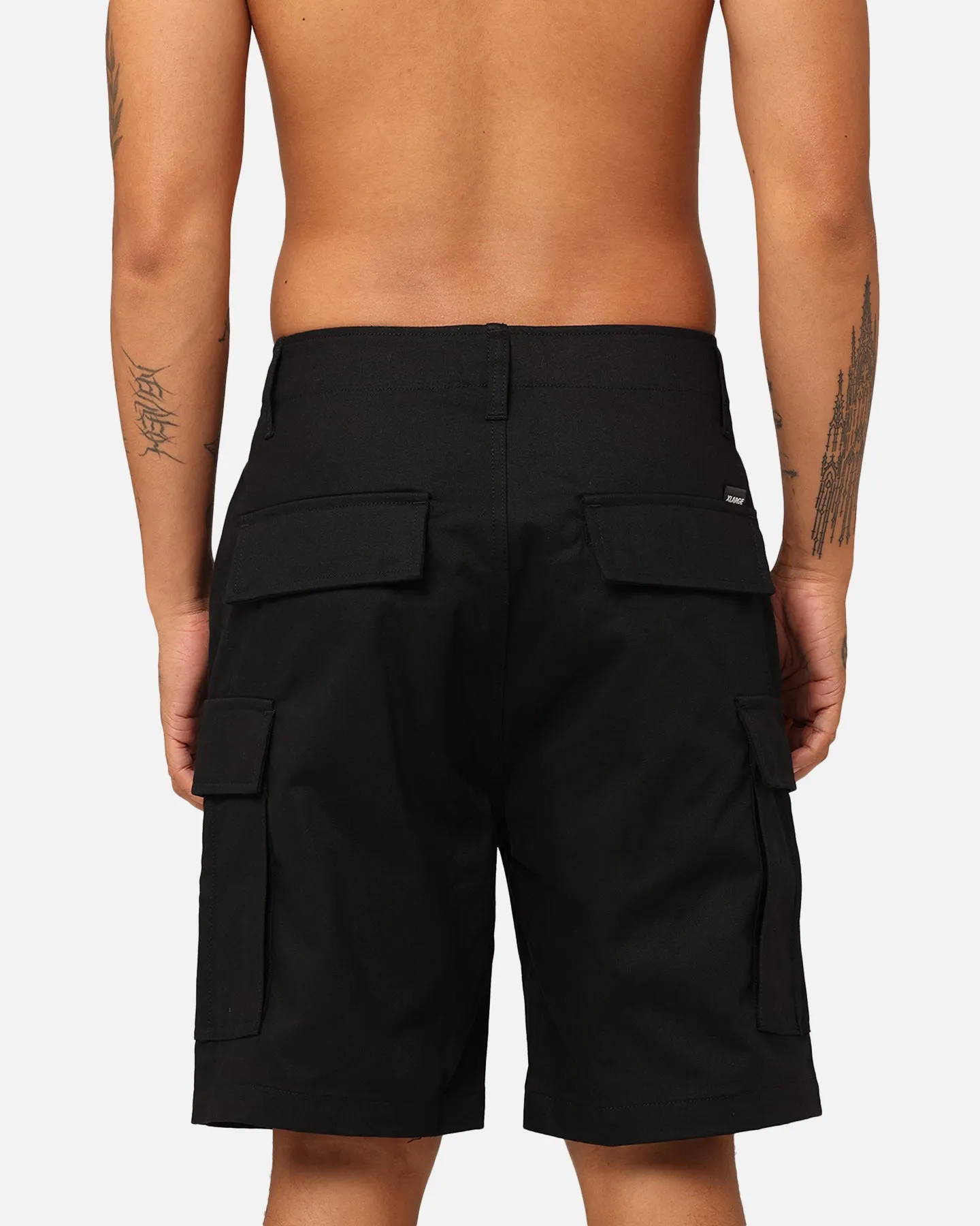 X-Large Cargo 91 Shorts Black