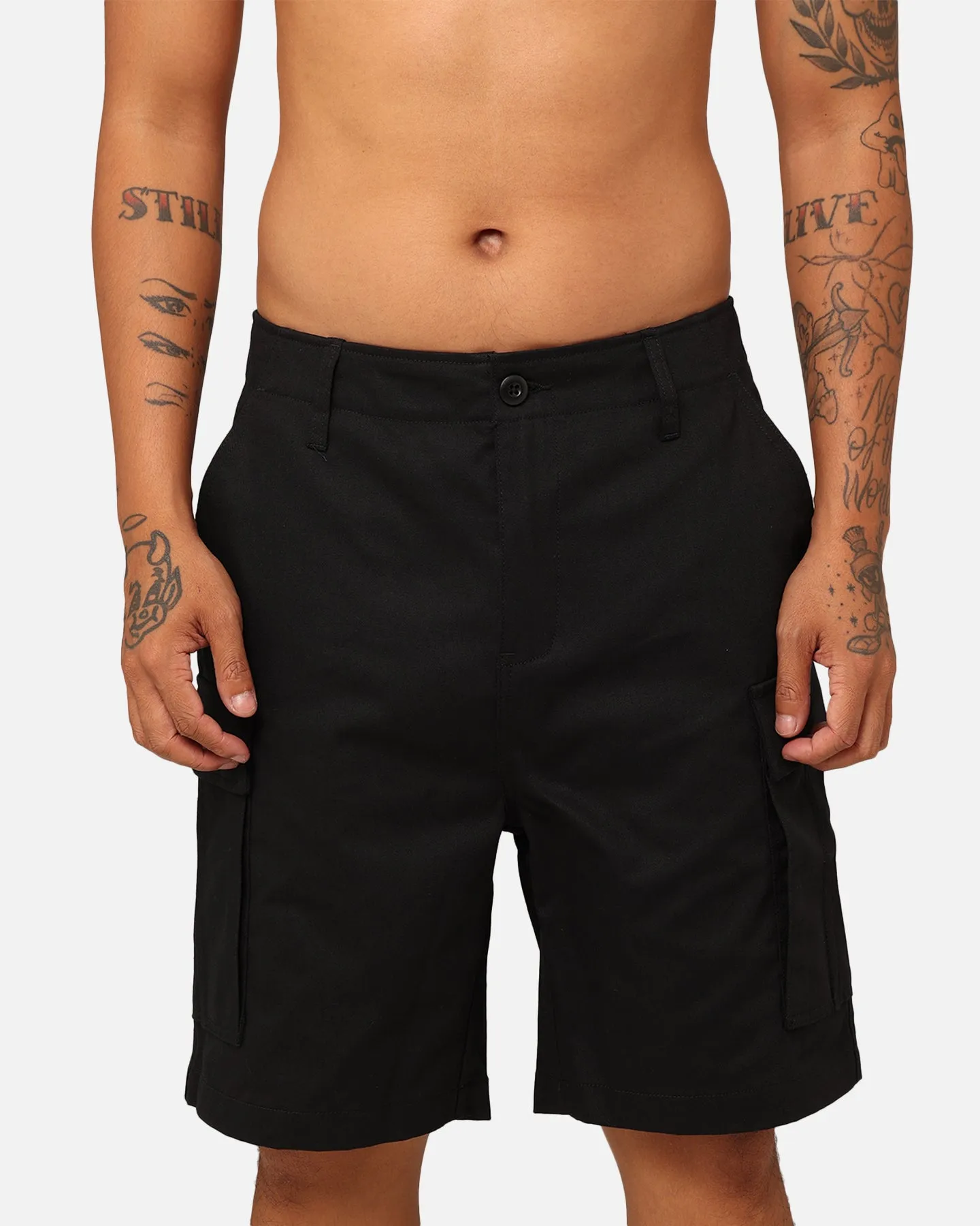 X-Large Cargo 91 Shorts Black