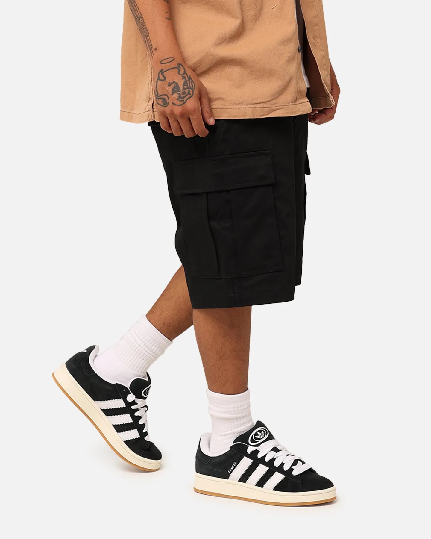 X-Large Cargo 91 Shorts Black