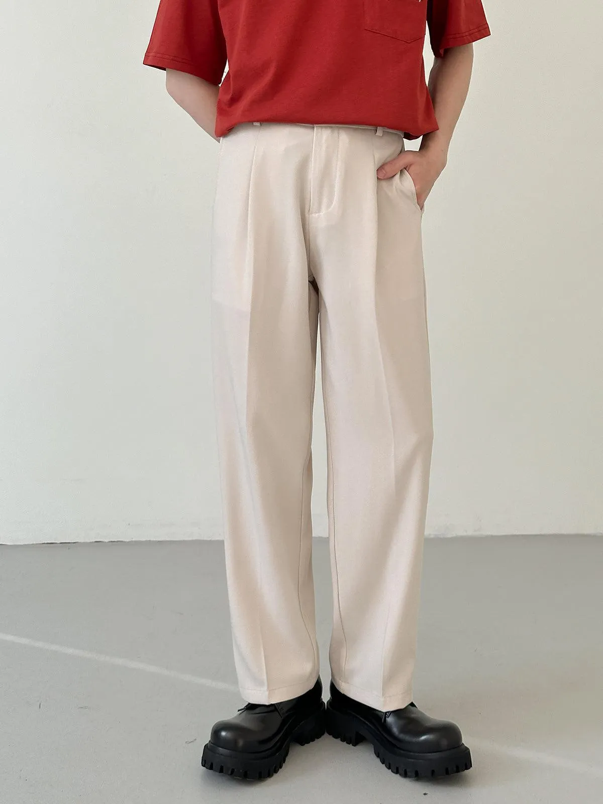 Zhou Essential Office Style Bootcut Trousers